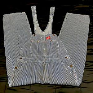Dickies Hickory Striped Bib Overalls